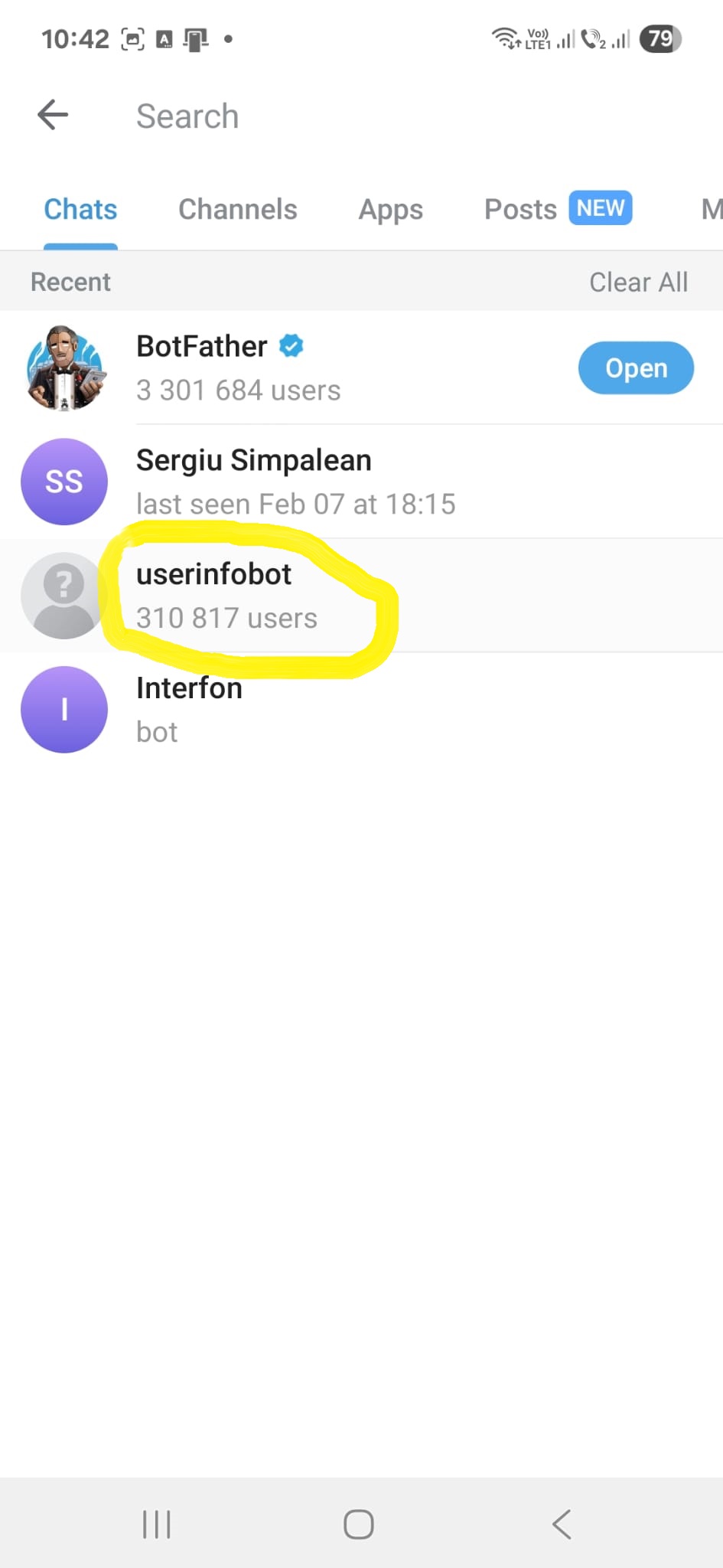 Notificare Telegram