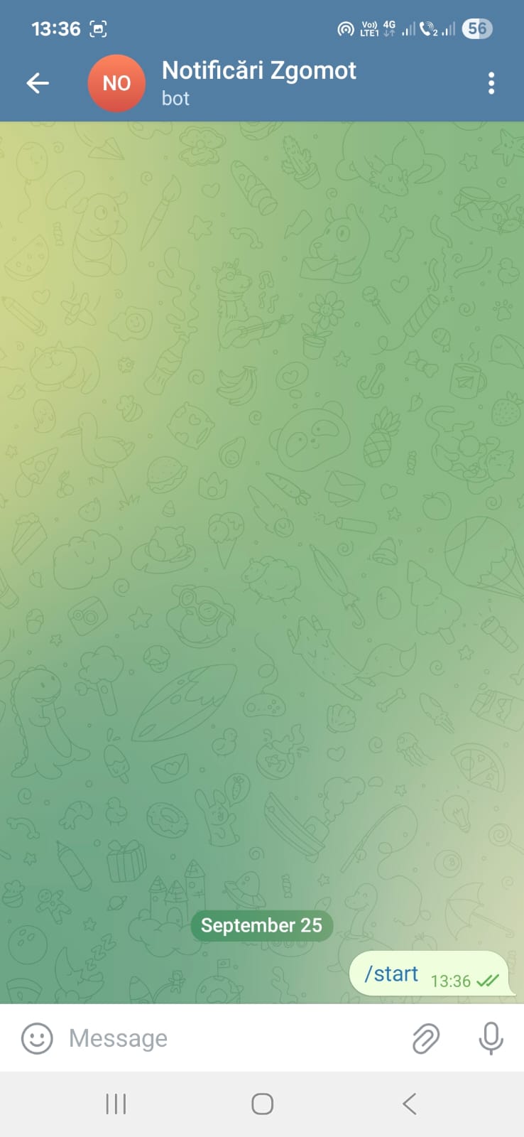 Notificare Telegram